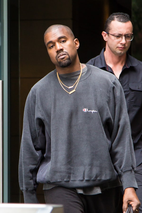 Celebrity weird facts, strange true stories about celebs, celeb facts that will make you rethink them forever, kanye west in a plain gray sweater